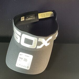 Nike Chicago White "Just Do It" DriFit Visor